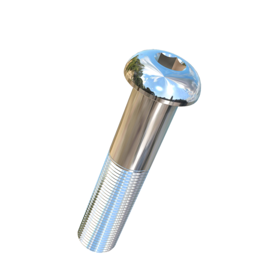 Titanium 3/4-16 X 3-1/2 UNF Button Head Socket Drive Allied Titanium Cap Screw